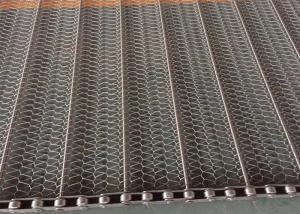 China 304SS Chain Wire Mesh Belts / Chain Conveyor Belts For Noodles Drying Machine on sale