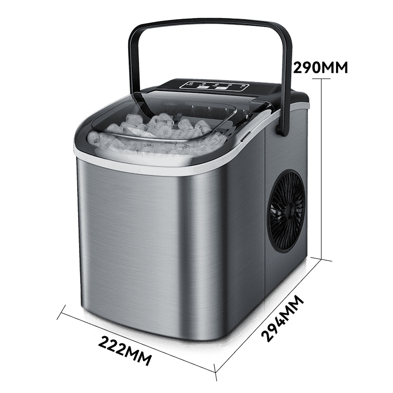 15KG Mini Automatic Nugget Portable Ice Maker Machine for Business Commercial Home Compact and User-Friendly Design