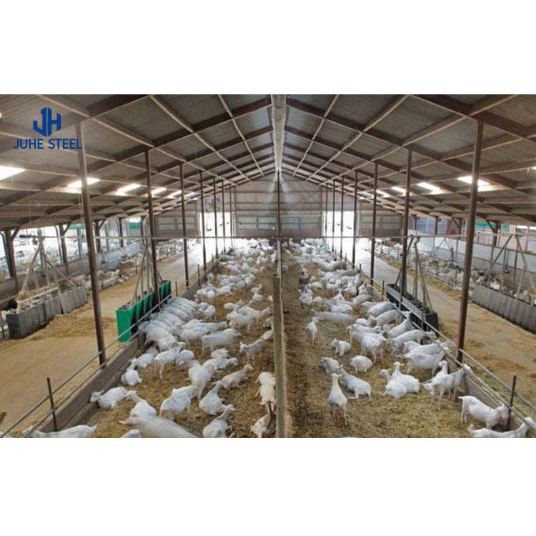 2-10 Meters Height Steel Structure Warehouse Steel Farm Sheds