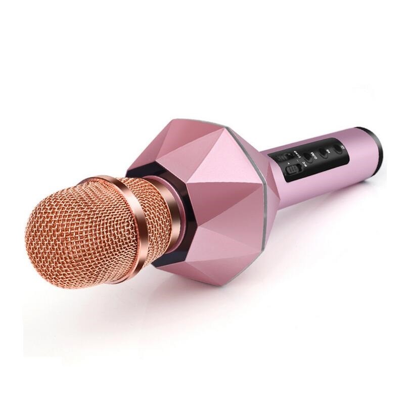 Wireless Bluetooth Karaoke Microphone Portable Handheld Karaoke Mic Speaker