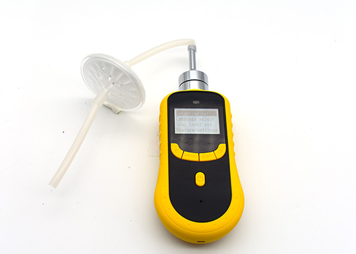 Portable Pumping Type O2 Gas Detector with Light, Sound , Vibration Alram