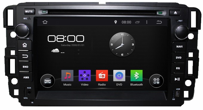 Ouchuangbo Auto GPS Navigation Multimedia System GMC Yukon /Tahoe 2007-2012 Android 4.4 DVD Radio OCB-7036D