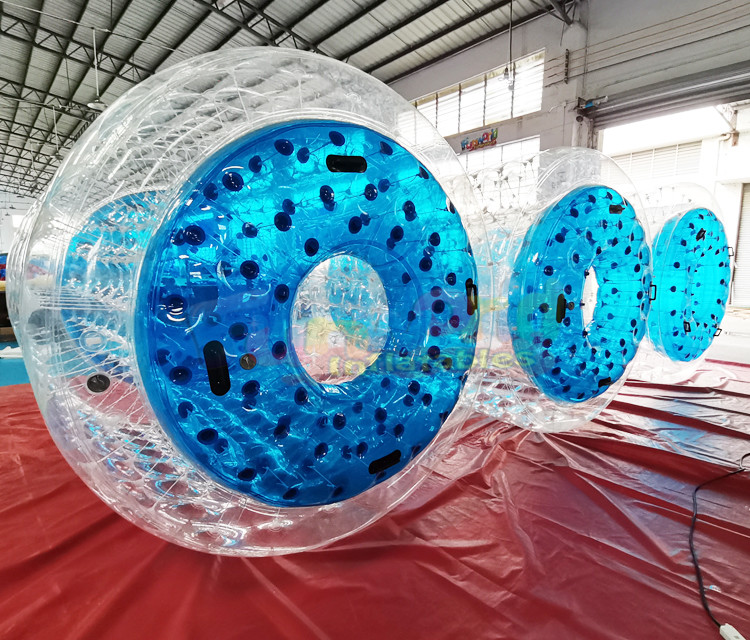 EN14960 Water Walking Inflatable Roller Ball Quadruple Stitching