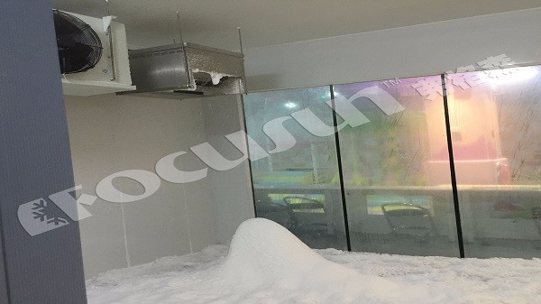 Video Outgoing-Inspection Provided FAS-1300G Tech Snow Making Machine for Playgrounds