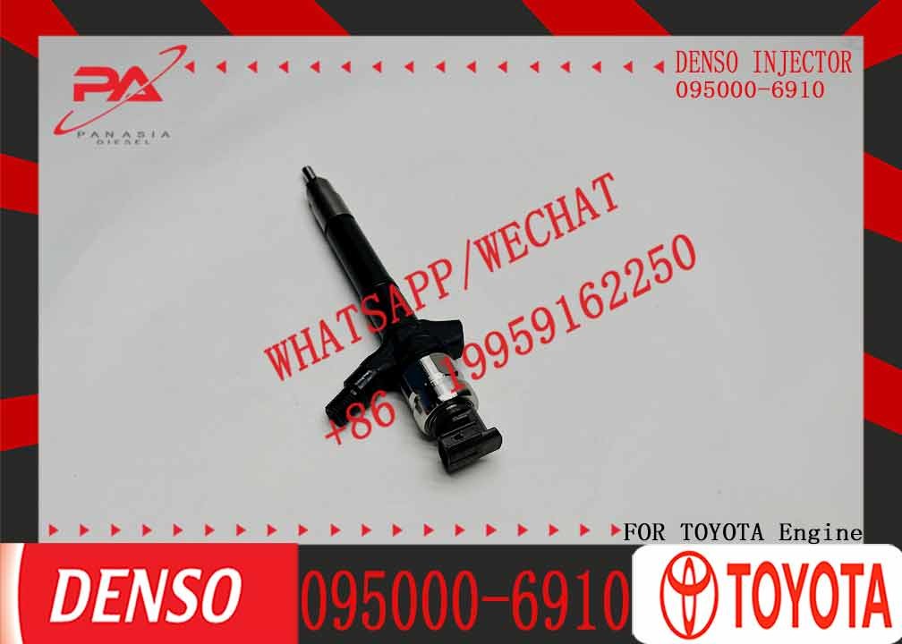 High Quality Common Rail Injector 095000-6230 095000-6910 095000-7270 for 1VD Diesel Nozzle Assembly Auto Parts