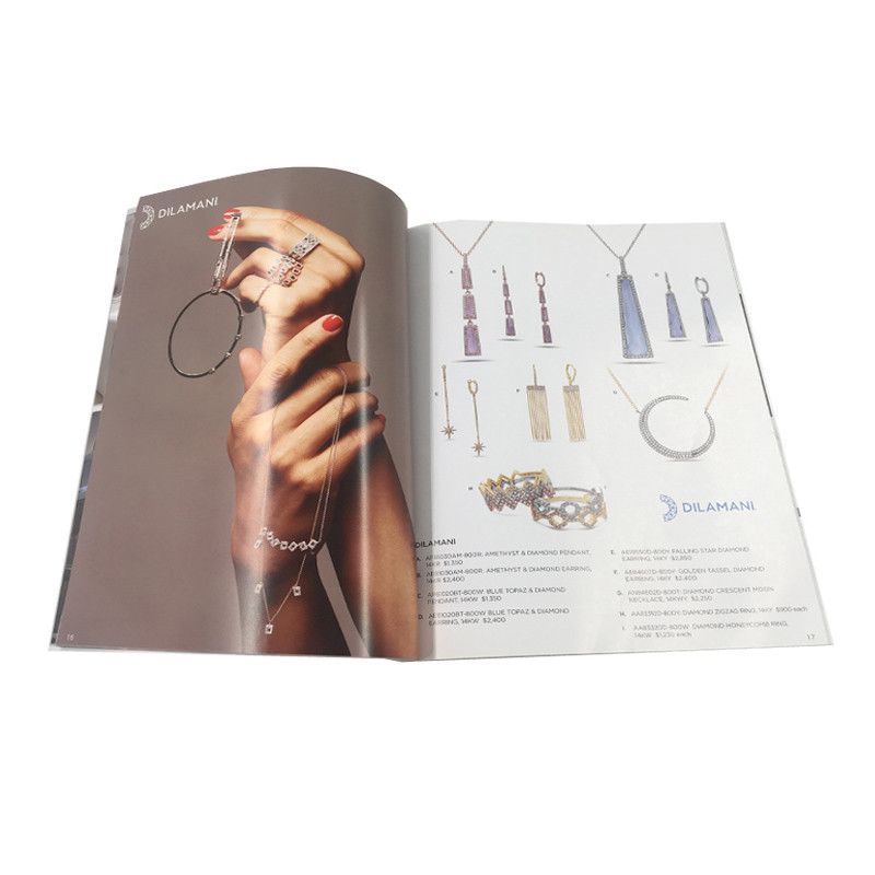 Luxury Soft Cover A3 Catalog Printing Services / A5 Booklet Printing