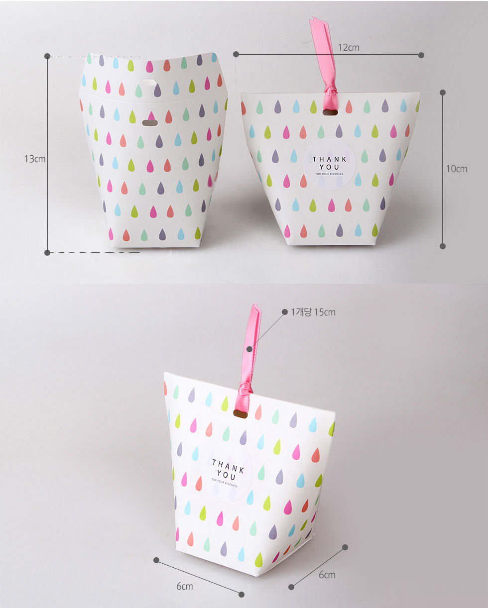 Embossing Printing Handling Custom Gram Folding Wedding Sweet Candy Packaging Carton