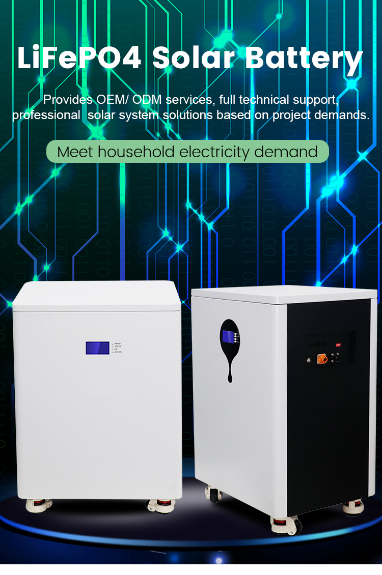 6kw Moveable 25.6V 250ah Home Energy Storage Battery Lifepo4 24V Lithium Ion Battery
