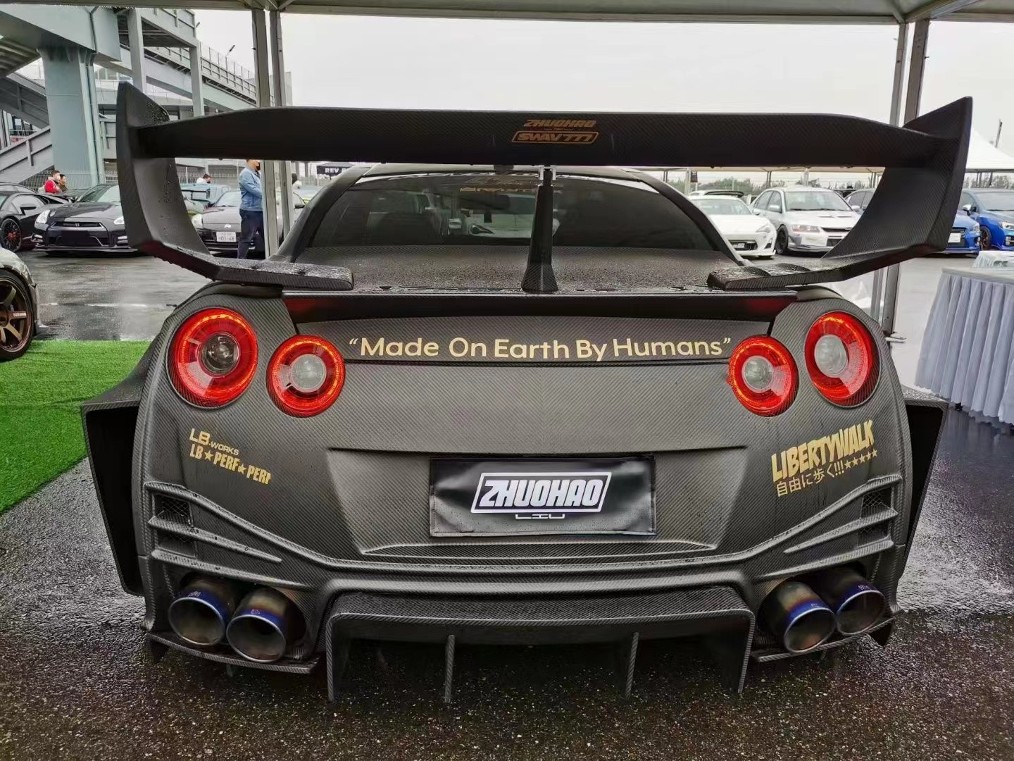2022 Hot New Products GTR R35 Wide Bodyki Body Kit for Nissan GTR R35 Wide Bodyki Front and Rear