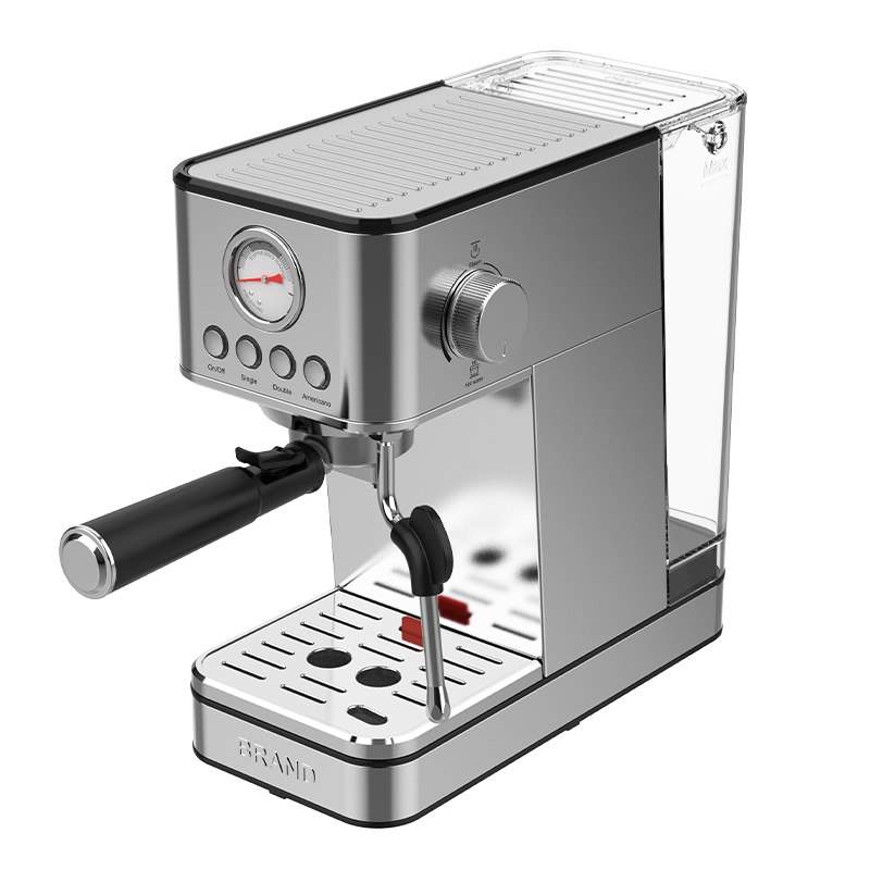 Commercial Automatic Coffee Maker Machine Stainless Steel Coffee Maker 1200W