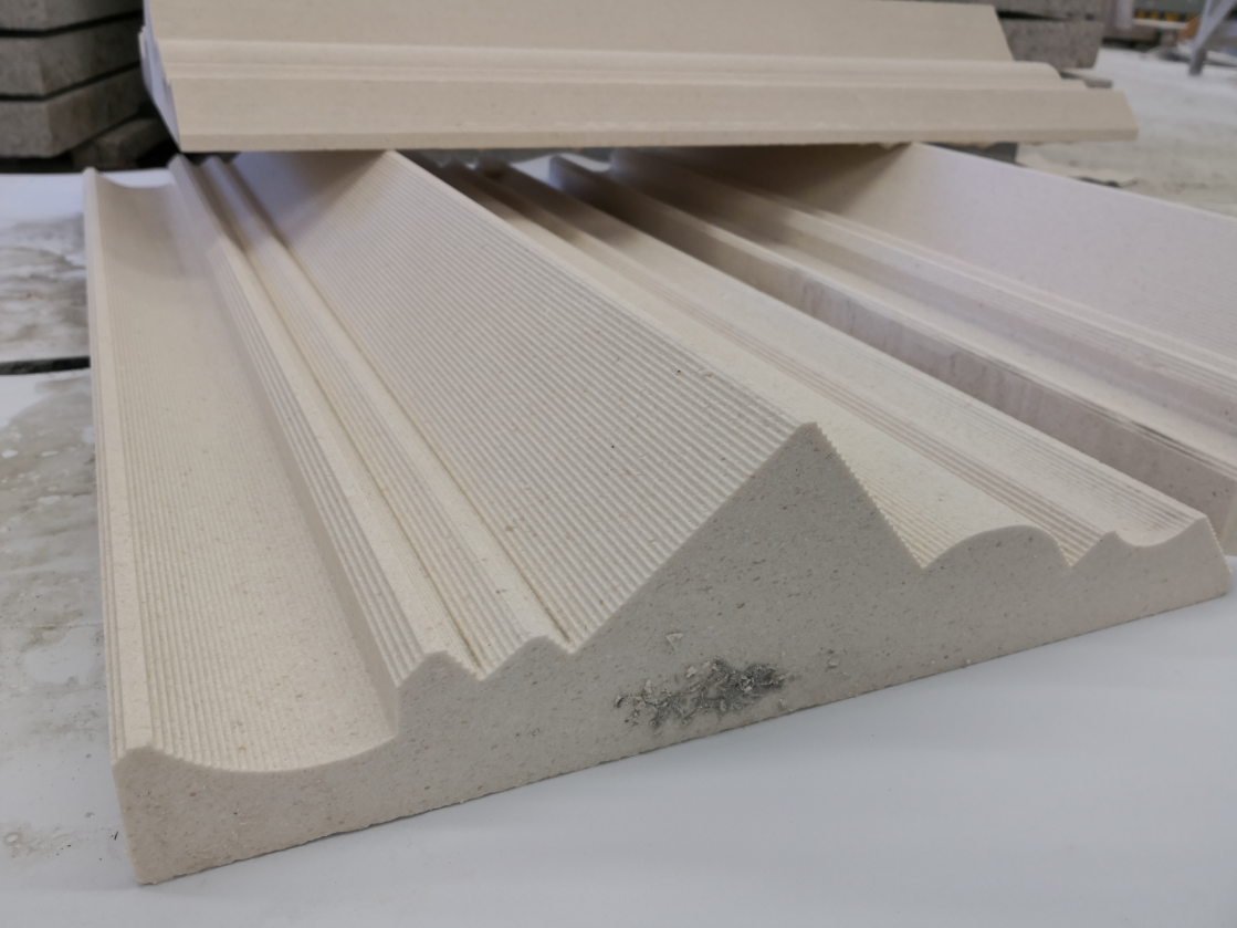 CNC Stone Profiling Machine for Arbitrary Shaped Lines and Special Shaped Edge Profiling