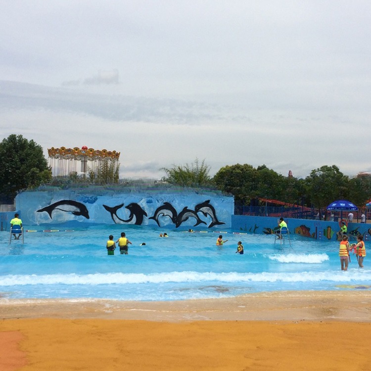 Aqua Water Park Equipment Air-Blast Type Wave Pool Machine