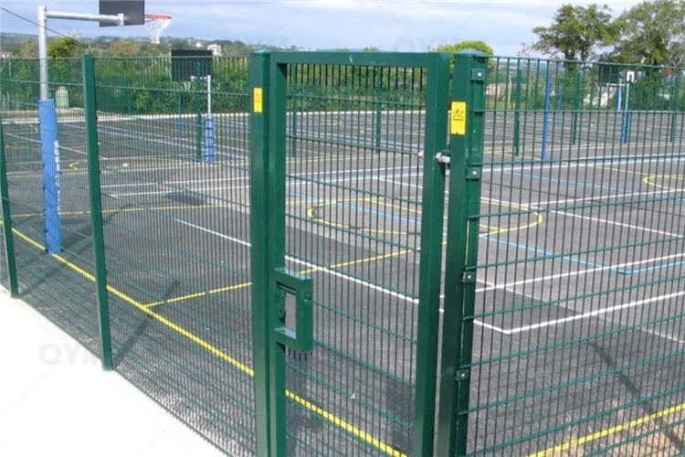 Garden Use Double Wire Mesh Fence , High Strength Steel Mesh Fence Durable