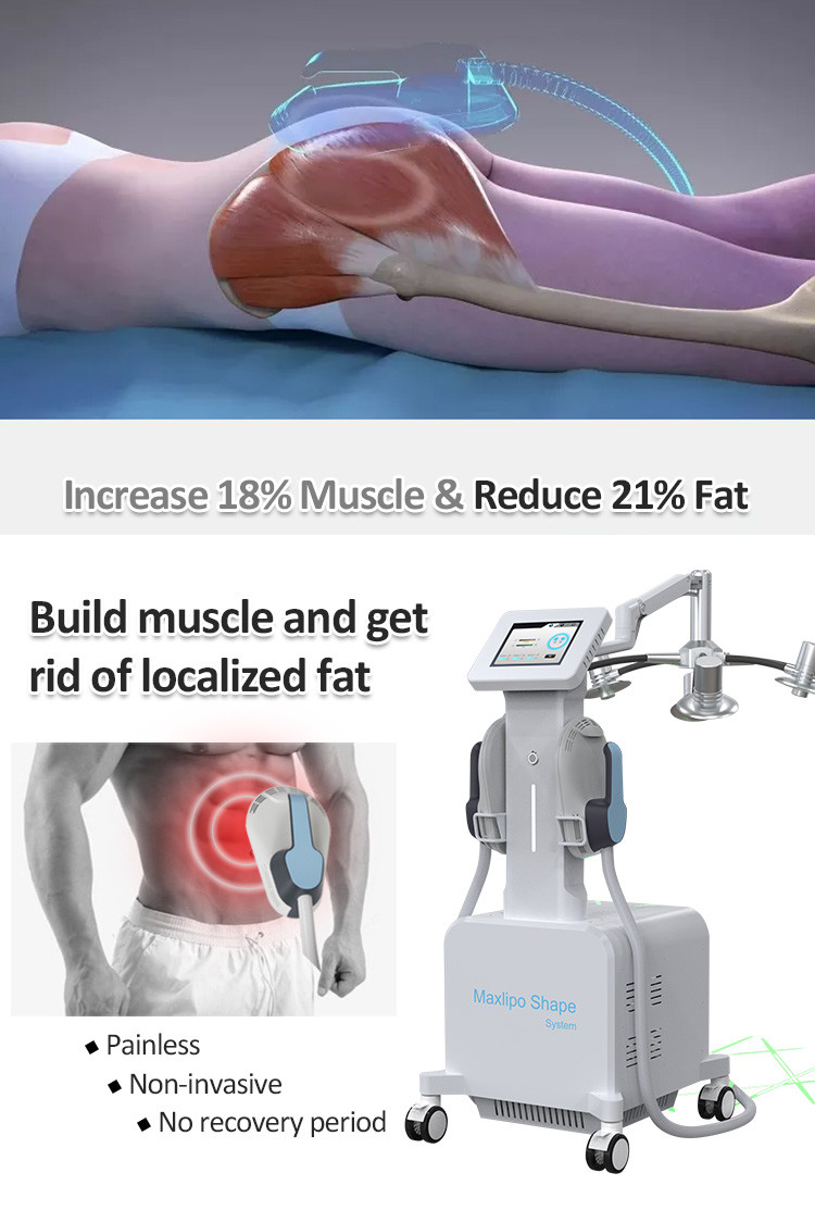 Non Invasive Laser Beauty Machine 6D Laser Body Contouring System 3500W