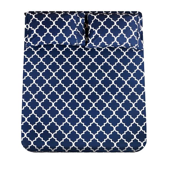 80gsm 100% Polyester Microfiber 4PCS Portable Printing Bed Sheet with NO Filling