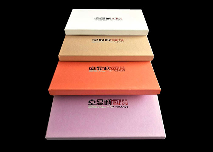 Various Color Premium Paperboard Flat Pack Gift Boxes Clothing Packaging Chipboard