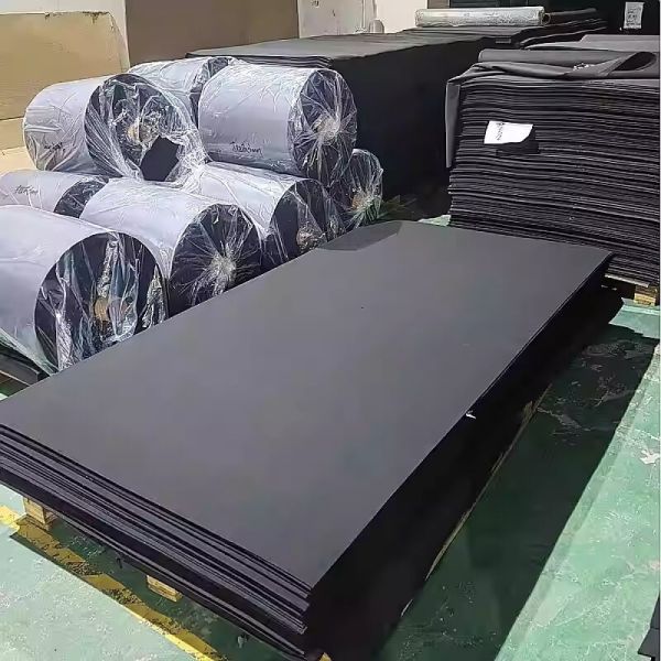 Insulation High Density Closed Cell Foam Sheets CR Rubber Foam Rolls OEM
