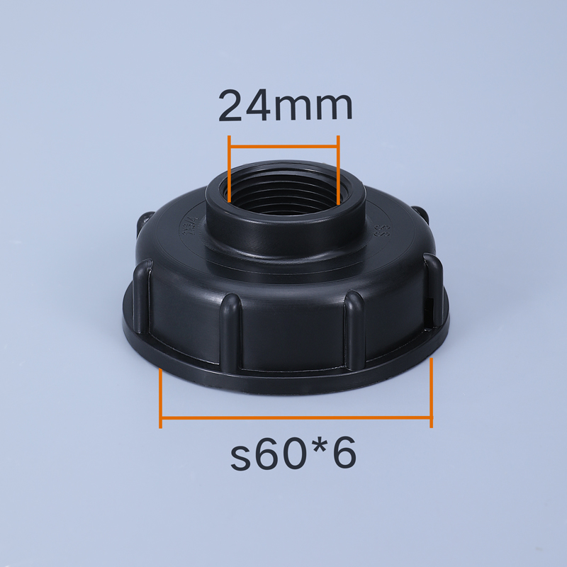 S60x6 IBC Tote Tank Valve Adapter Interrupter 1/2 " 3/4" 1 Inch ODM
