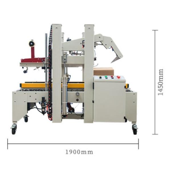 Automatic Cartons Box Sealer Carton Tape Sealing Machine Top And Bottom Packing