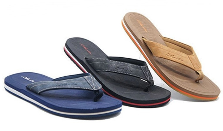 Rubber EVA Thick Sole Flip Flops Mens Designer Slippers Size 13