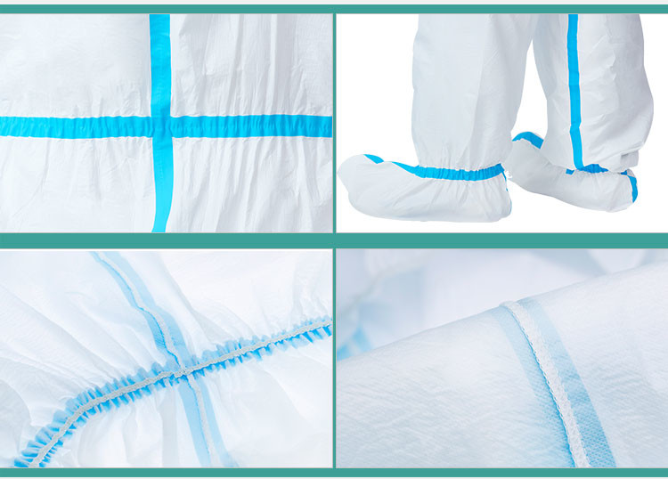 SF Material Disposable Protective Coverall