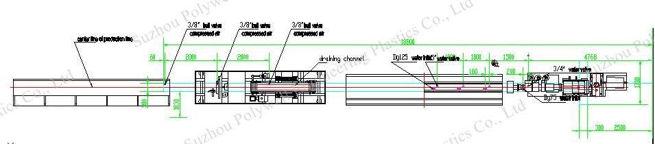 PVC Profile Extruding Machine Plastic Window Door Frames/ Ceiling Board / Wallboard Production Line