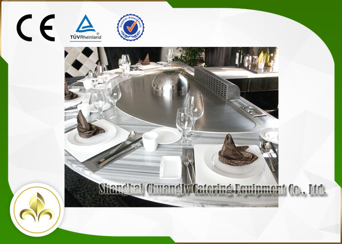 Gas Restaurant Hibachi Grill Table