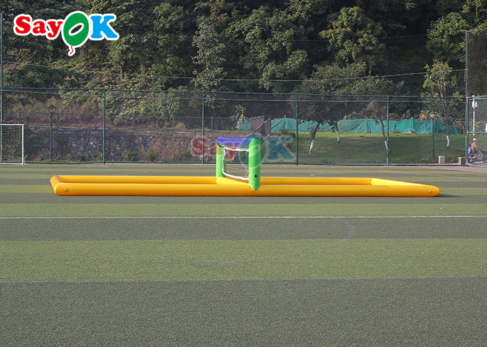 Airtight Inflatable Volleyball Field Pool 0.9mm PVC Water Volleyball Court Blow Up Water Toys For Sport Water Games