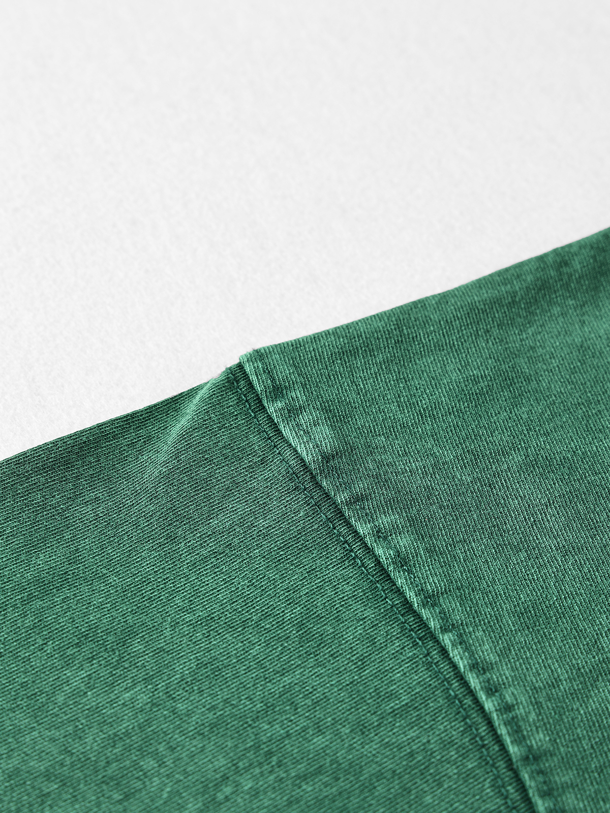 Oversized Heavyweight Cotton Hoodie Dropped Shoulder Embroidery Sweatshirt