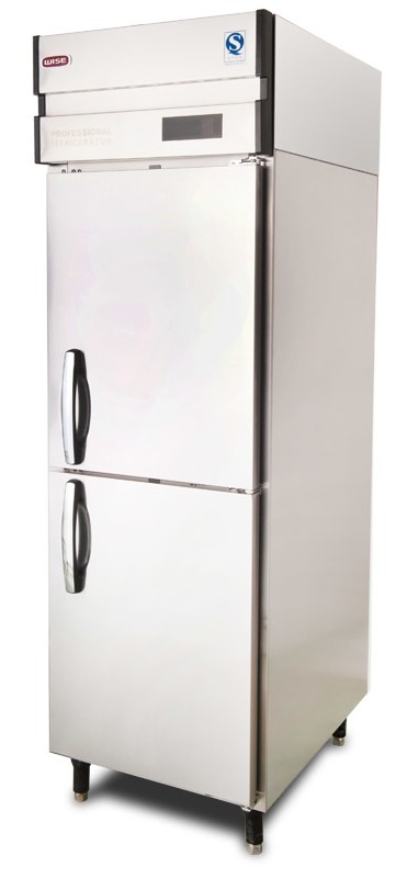 European Standard Commercial Refrigerator Freezer Built In Fan Cooling System