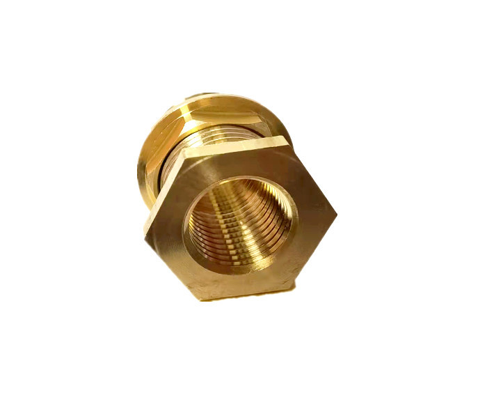 1/2" NPT Internal Thread Lead Free Brass Pipe Fittings Wear Resisting