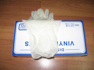Buy cheap AQL1.5 PVC Disposable Hand Gloves,Powder Free Vinyl Medical Gloves product