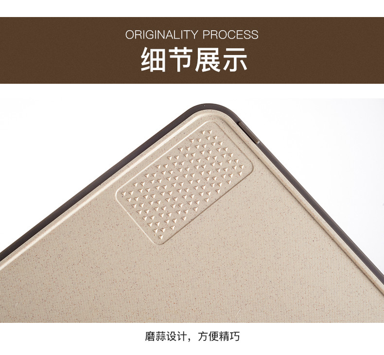 New Creative Cutting Board Kitchen Chopping Board Can Be Used To Sharpen The Knife And Grind Garlic Double-Sided