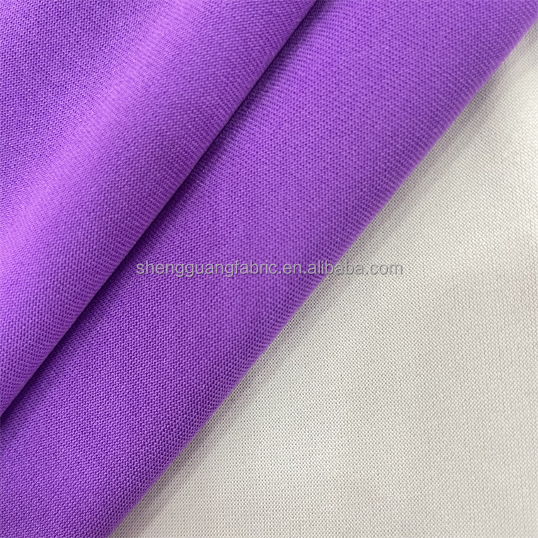 Wholesale low-cost and high-quality soft polyester fabric bags lining 100 polyester single knit jersey fabrics