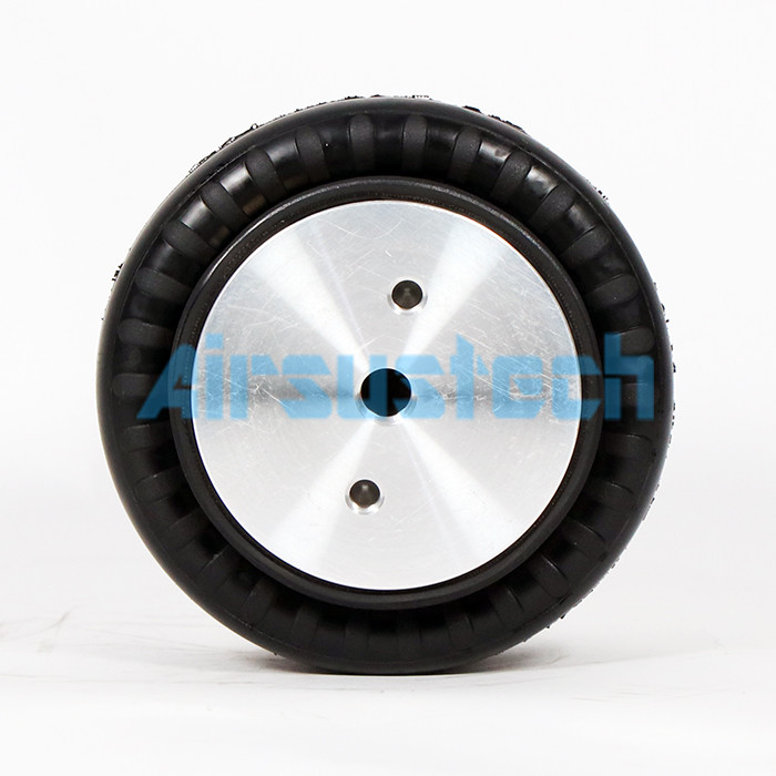 1B5520 AIRSUSTECH High Durability Convoluted Air Spring 1B5-520 Goodyear Industrial Air Rubber