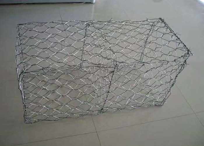 60x80mm Gabion Wire Mesh Hot Dipped Galvanised Steel