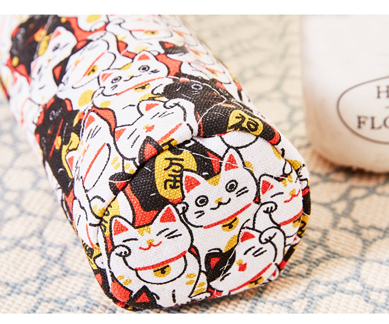 Drawstring Vintage Flower Printing Cotton Wine Bottle Sleeve