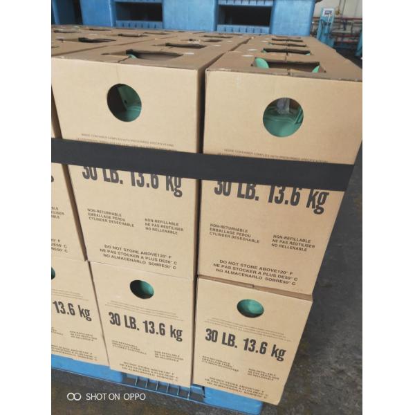 Odorless 13.6kg Refrigerant R407c Air Conditioner Refrigerant 30lb