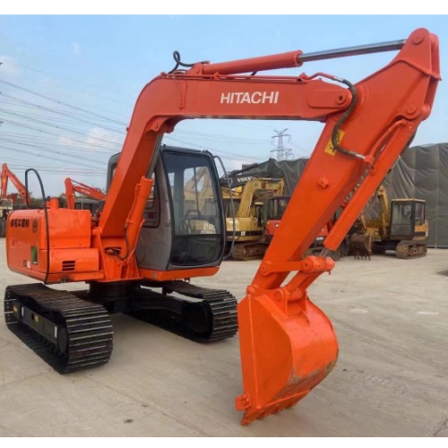 Excavate 6 tons of durable hydraulic tracked Hitachi 60 second-hand excavator, with low price and good excavation perf