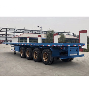 CIMC Hot Sale 3 Axle made by high quality iron 40ft Container Chassis Car Trailers Flat Bed Container Flatbed Semi Trailer