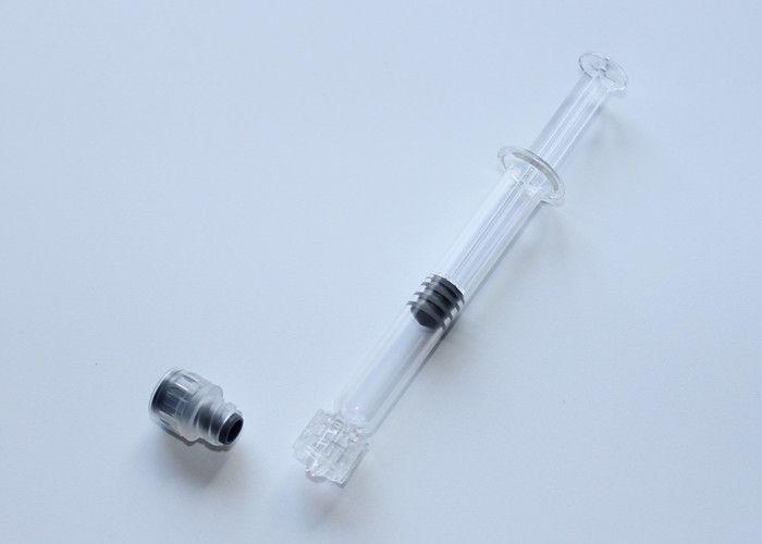 1ml Sterile Glass Syringes , Thin And Long Pre Filled Syringe For Medical