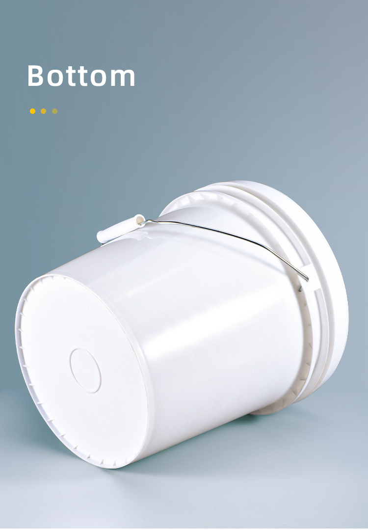 20L 5 Gallon 20KG Plastic Bucket Thicken Food Grade PP Pail for Paint Engine Oil Glue