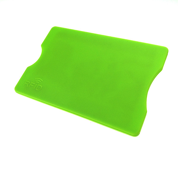 Durable Hard Plastic ABS RFID Blocking Card Sleeve Full Color Offset Printing