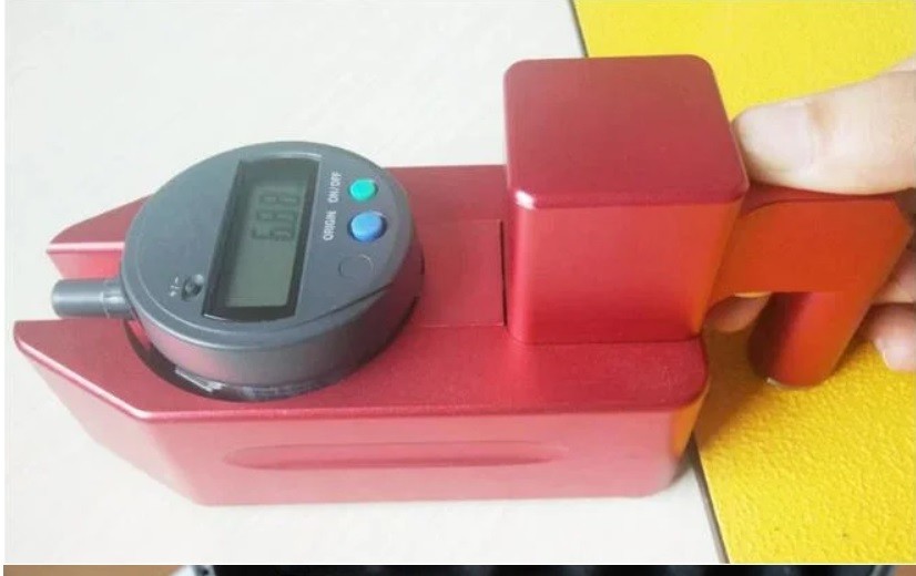 High Precision Digital Pavement Marking Thickness Gauge For Road Marking