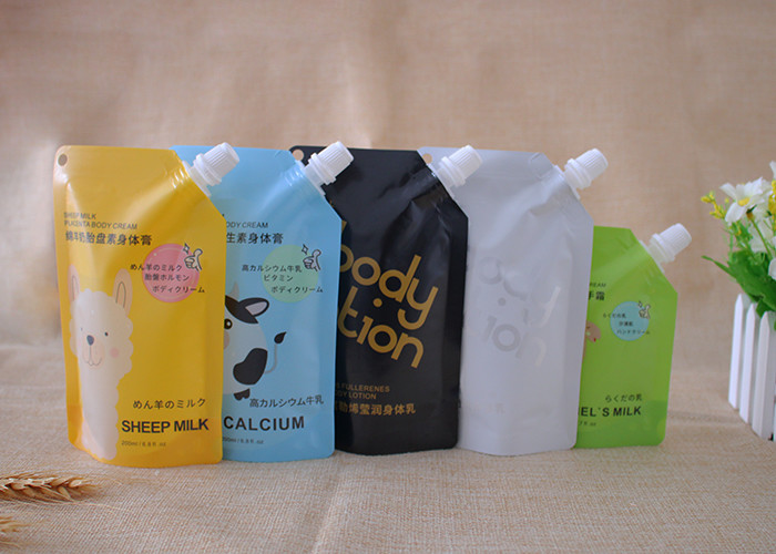 100ml Drink Beverage Liquid Spout Bags Digital Printing