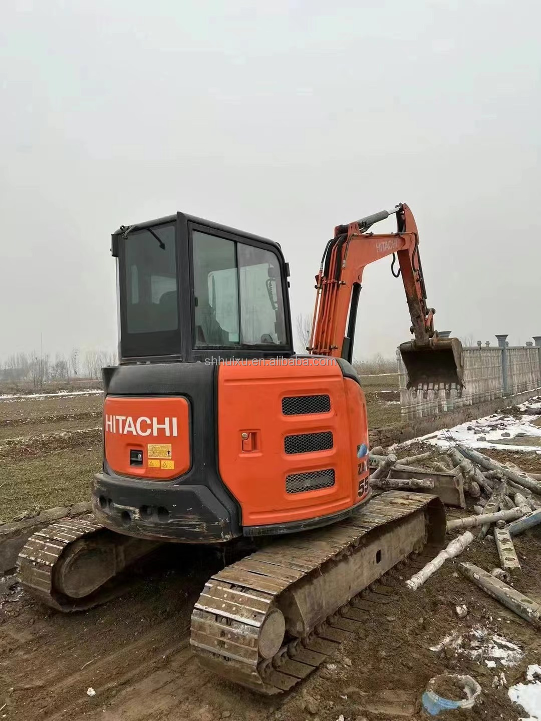 Hitachi hot sale Used mini digger Hitachi ZX55U Cheap price/Nice quality Hitachi ZX55U Second hand hydraulic crawler excavator