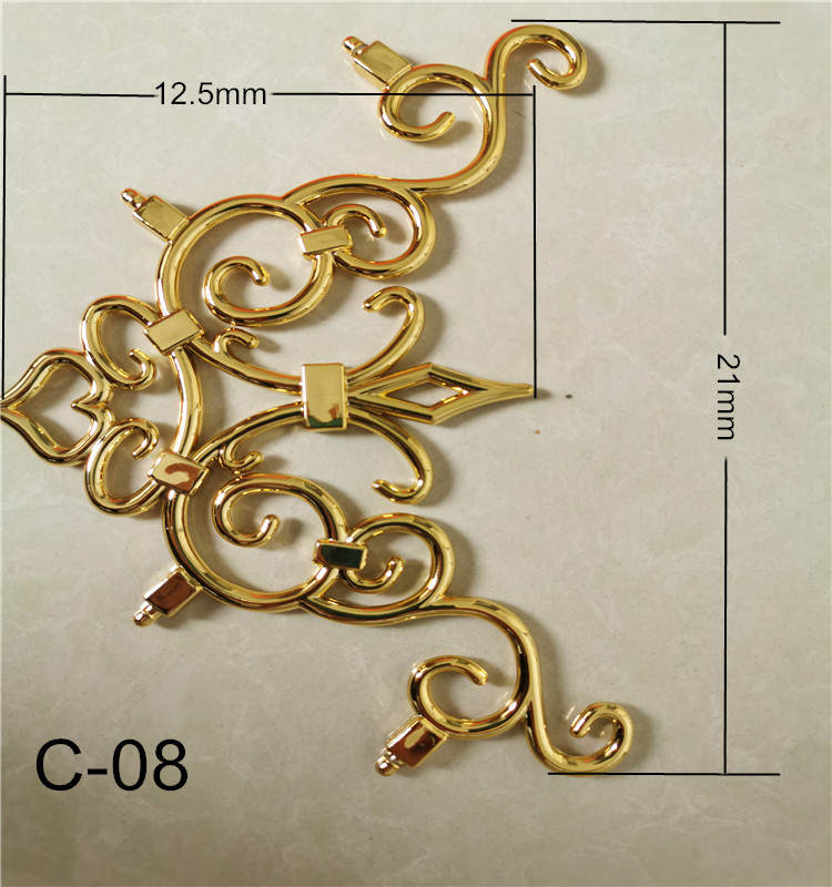 7mm round bar corner georgian window bars flower For Glazed Glass Window