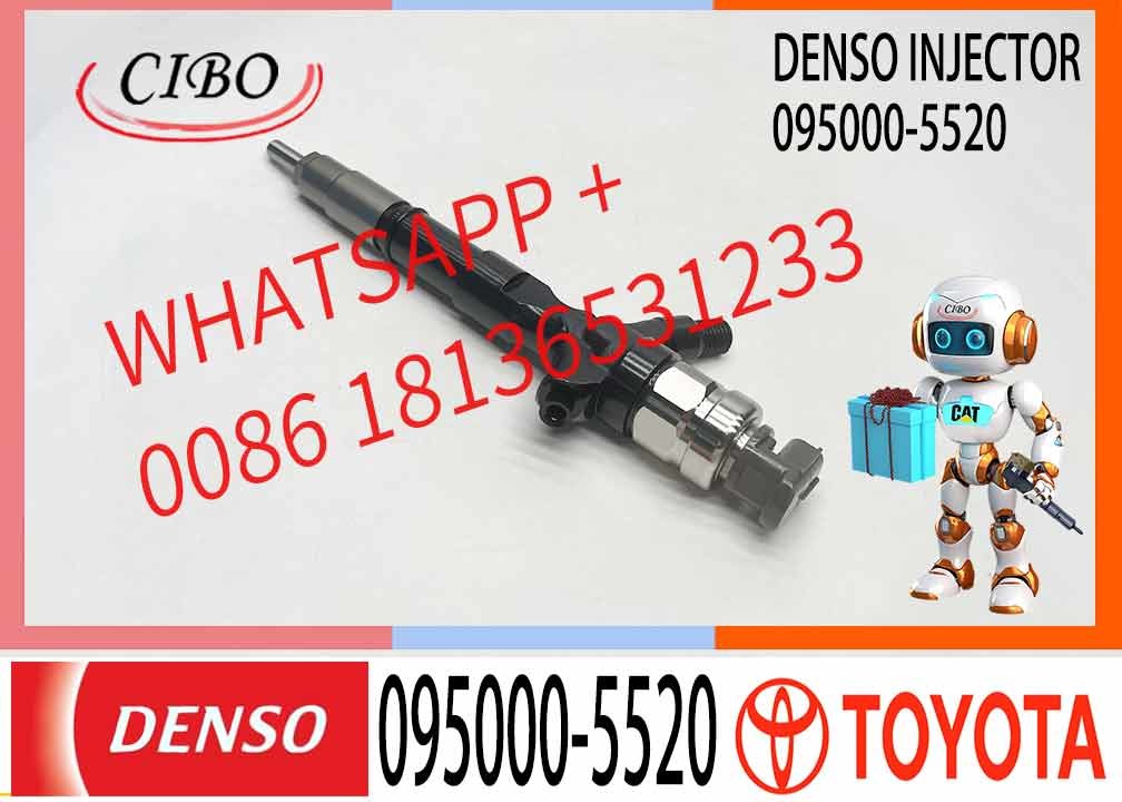 23670-0L010 Fuel Injector For Toyota 095000-6760 095000-5920 095000-5520 095000-5930 095000-7800
