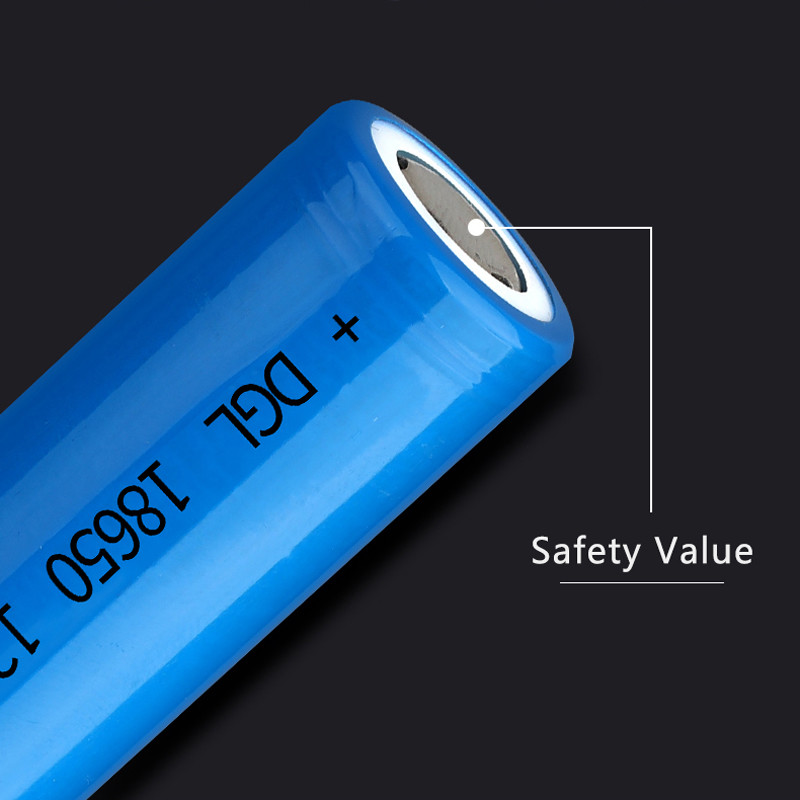 Lifepo4 Cylindrical Lithium Ion Battery Cells 3.7V Explosion Proof