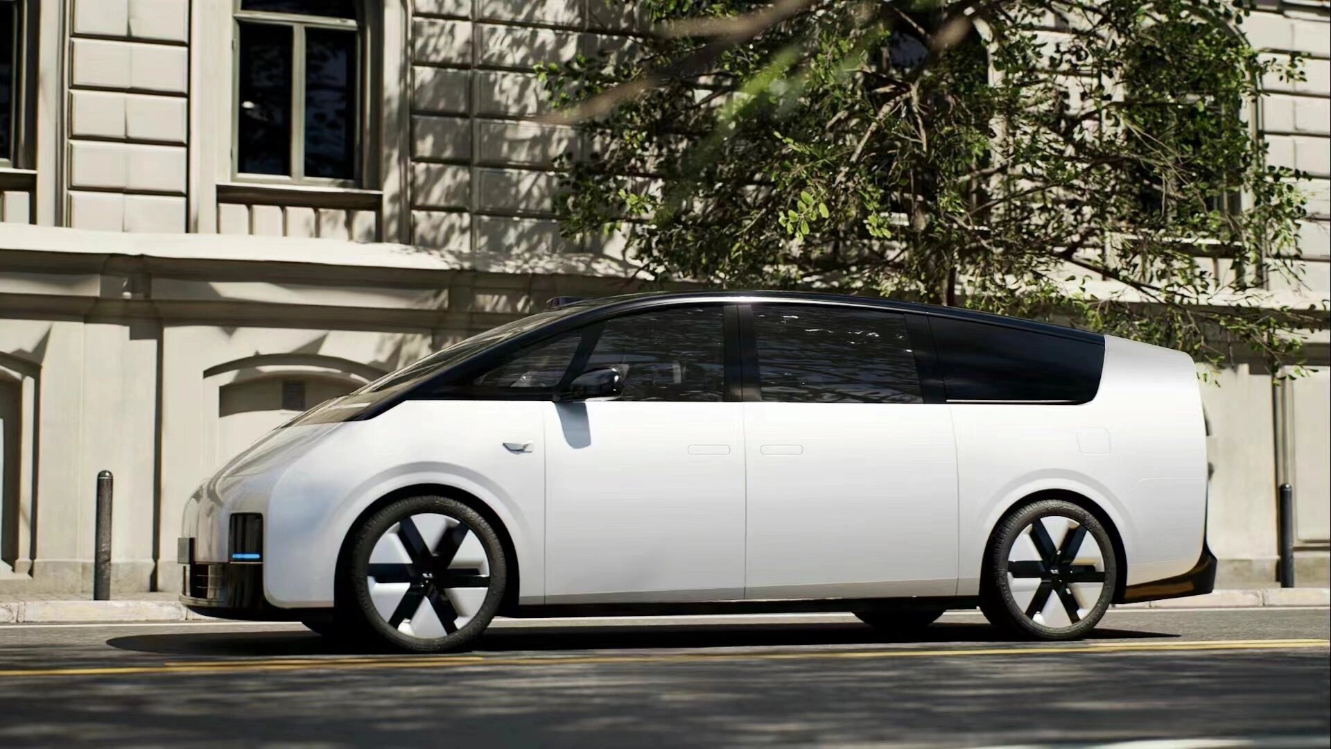 Left Hand Drive 7 Seat Long Range Dual Motor 4WD Pure Electric Vehicle Pre-Sell Now with Maximum Torque N.m by LI MEGA